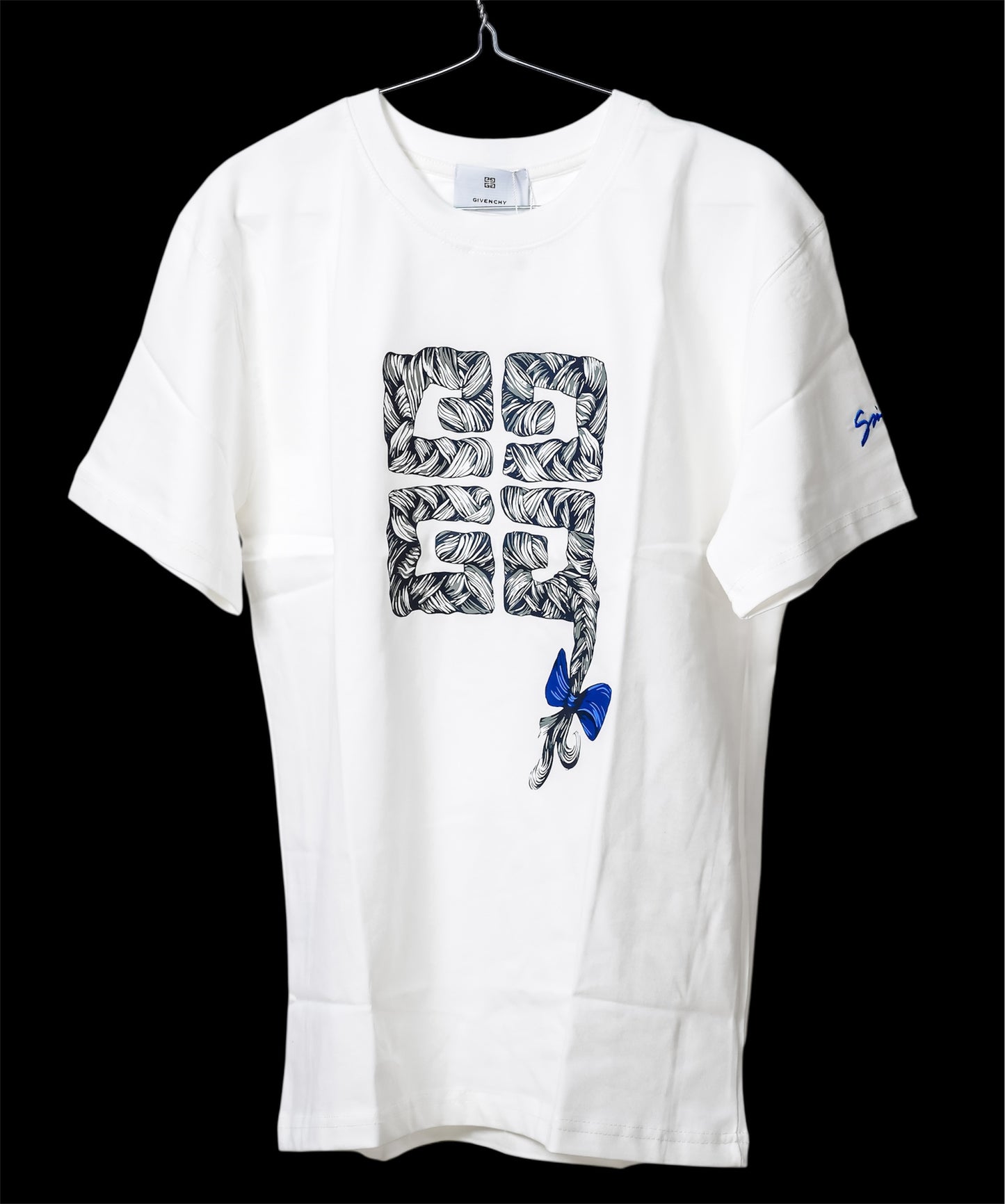 Givenchy Braids T-Shirt in White