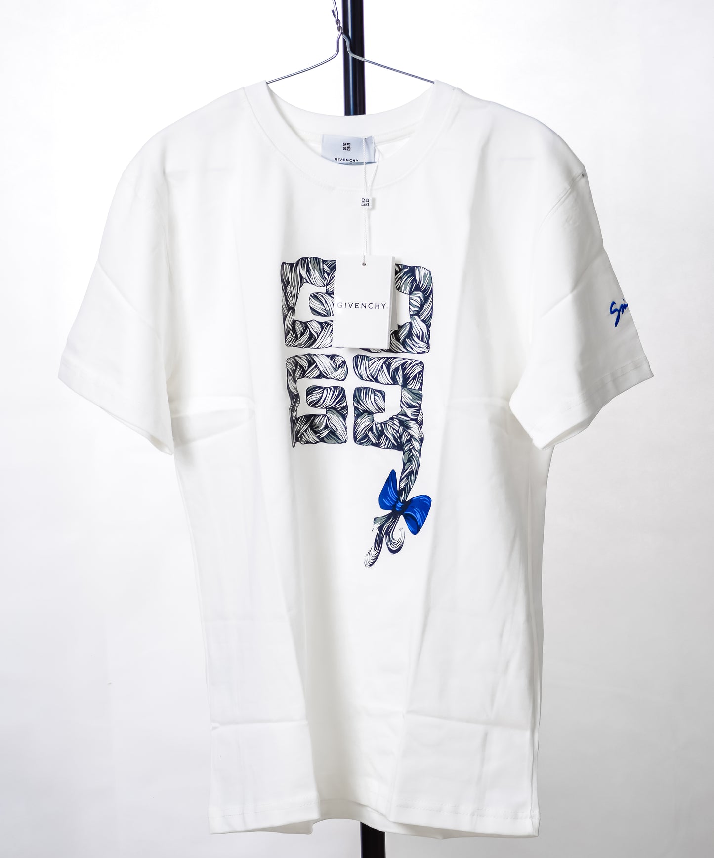 Givenchy Braids T-Shirt in White
