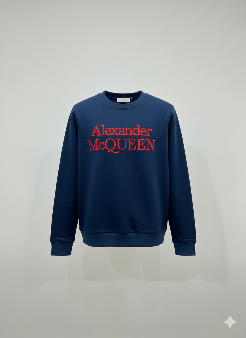 Alexander McQueen Navy Blue