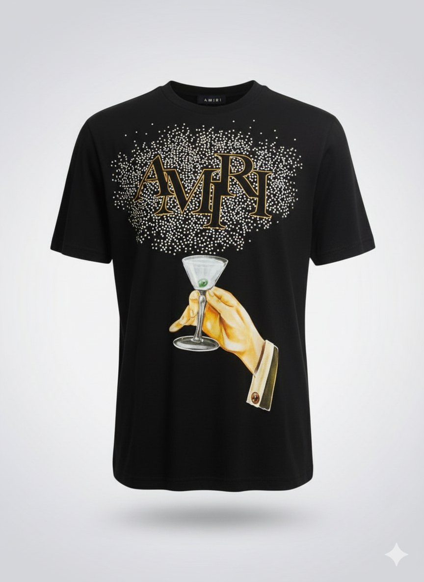 Amiri T-shirt "Black"