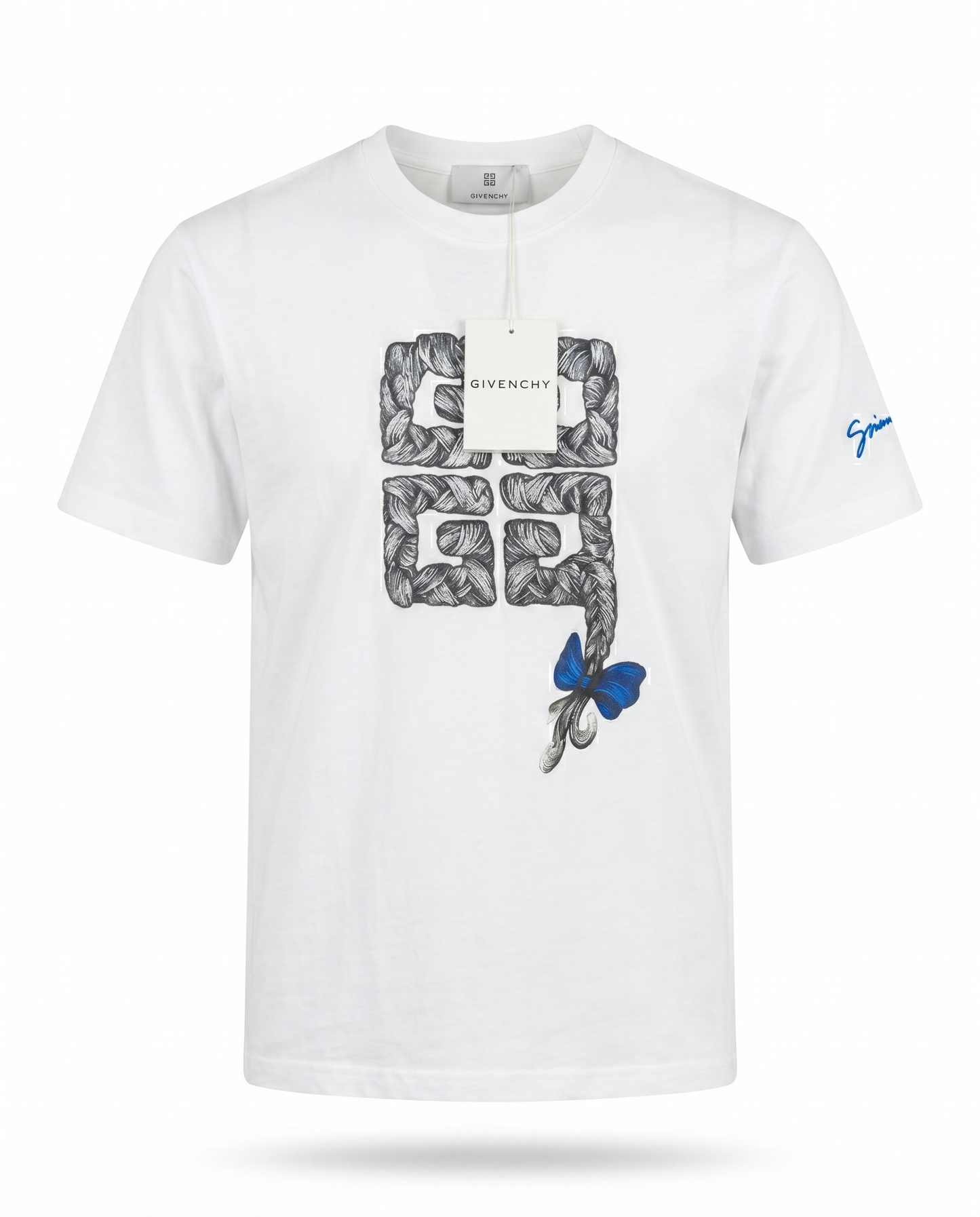 Givenchy Braids T-Shirt in White