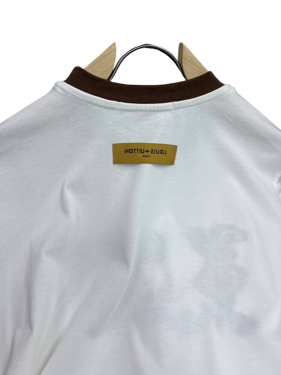 Louis Vuitton Floral Embroidered T-Shirt – White