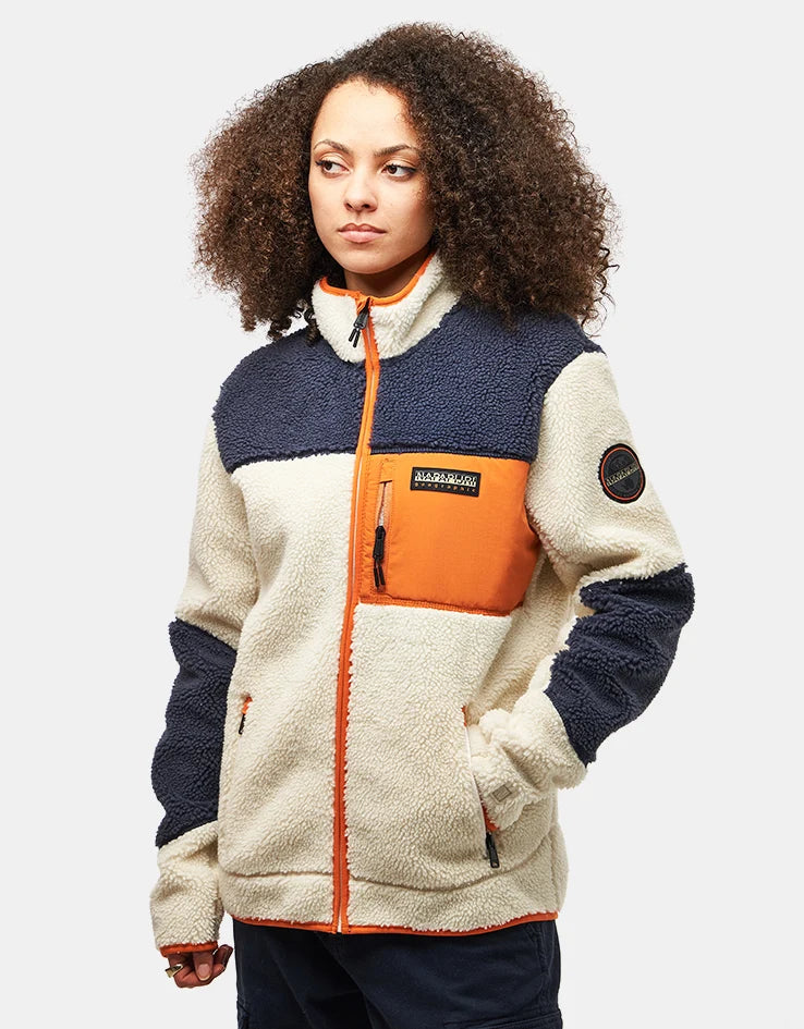 Napapijri Geographic Sherpa Jacket – Premium Winter Wear