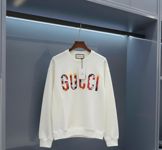 Gucci Mickey Collage Premium Sweatshirt – White