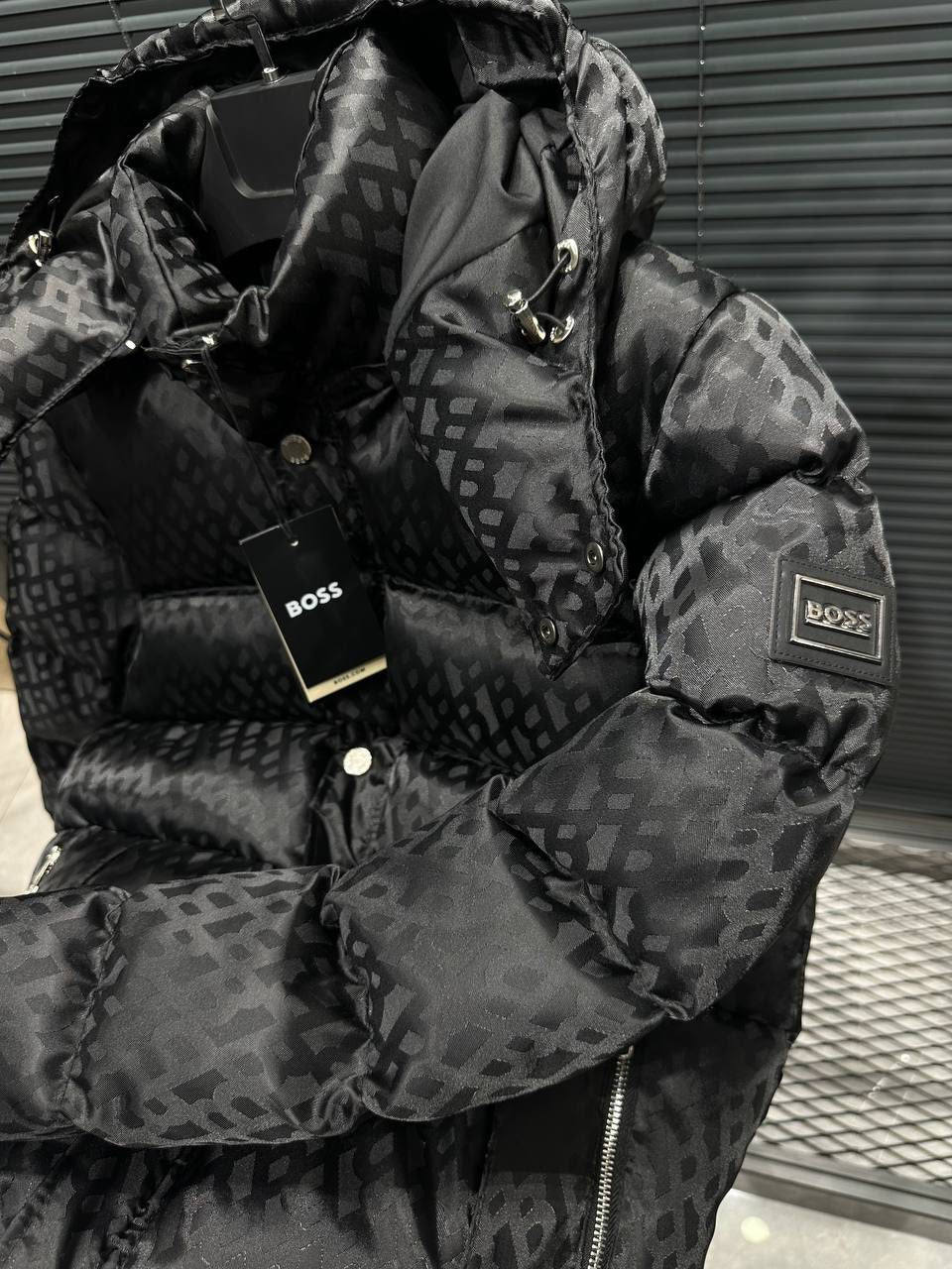 Hugo Boss Monogram Puffer Jacket