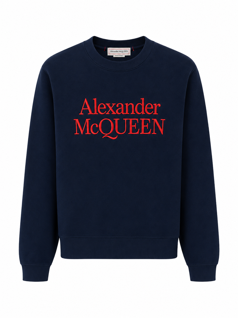 Alexander McQueen Navy Blue