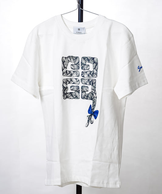 Givenchy Braids T-Shirt in White