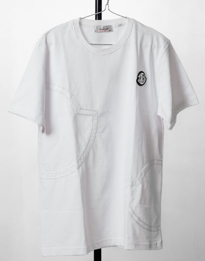 MONCLER T-SHIRT WHITE