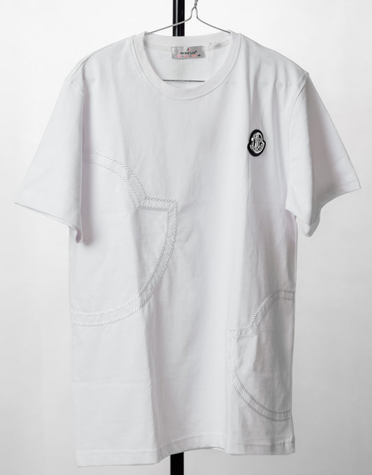 MONCLER T-SHIRT WHITE