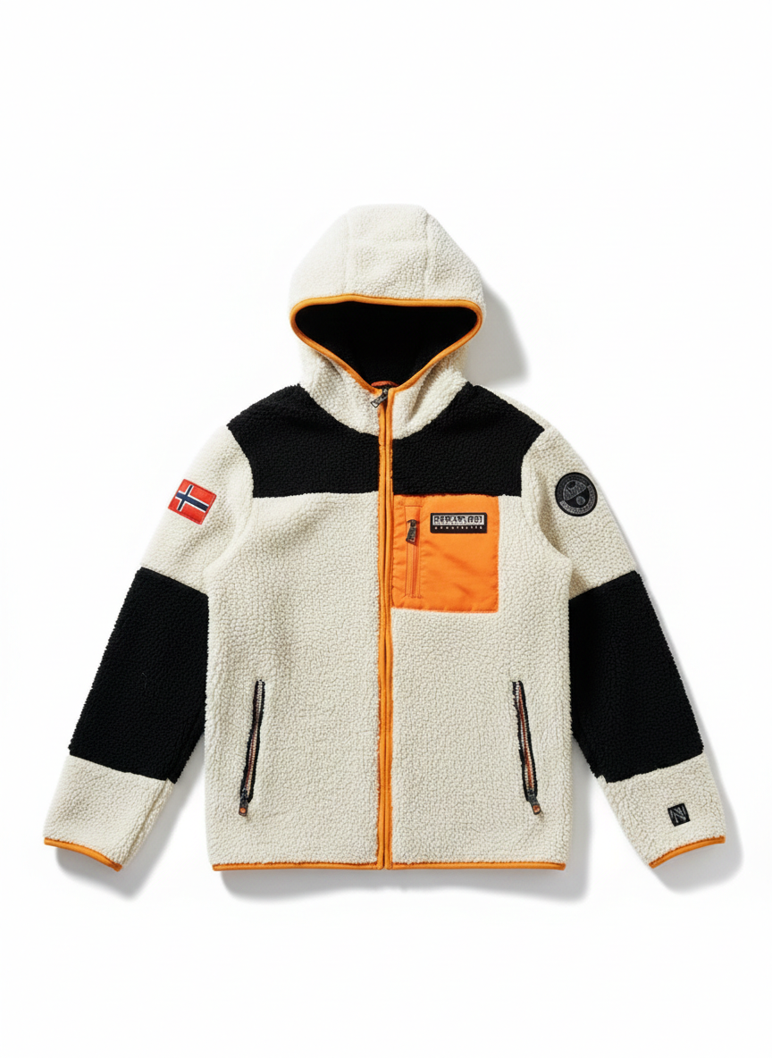 Napapijri Geographic Sherpa Jacket – Premium Winter Wear