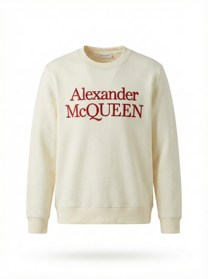 Alexander McQueen Cream White
