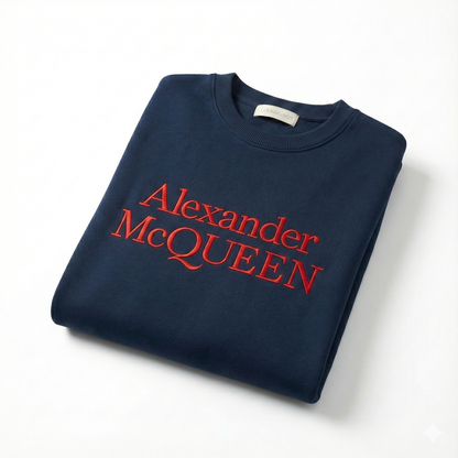 Alexander McQueen Navy Blue