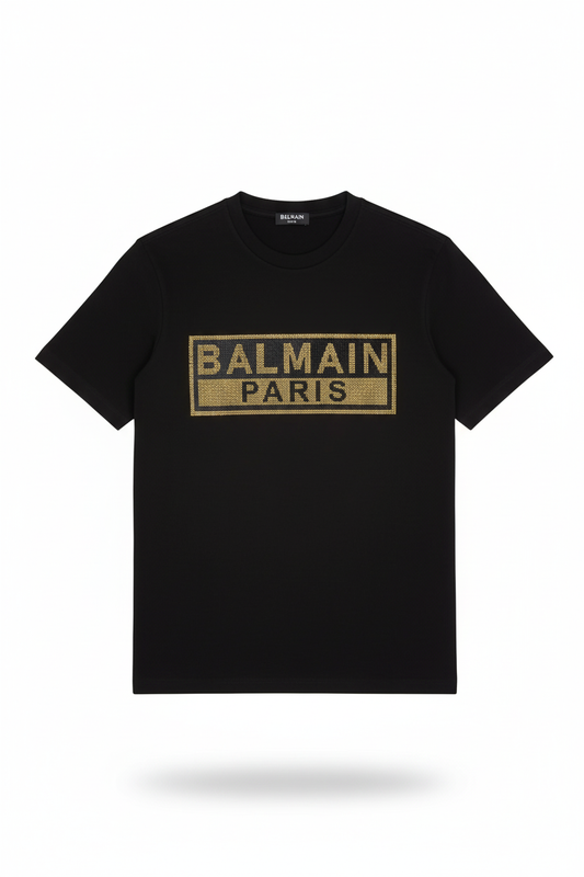 Balmian T-shirt Black Last Piece Large