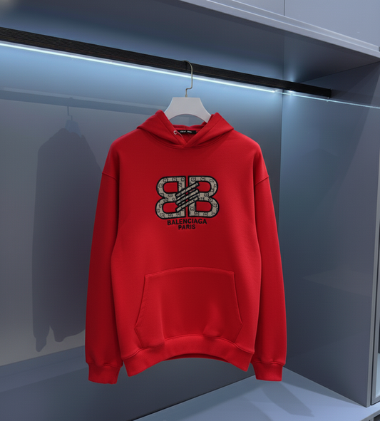 Balenciaga Red Hoodie