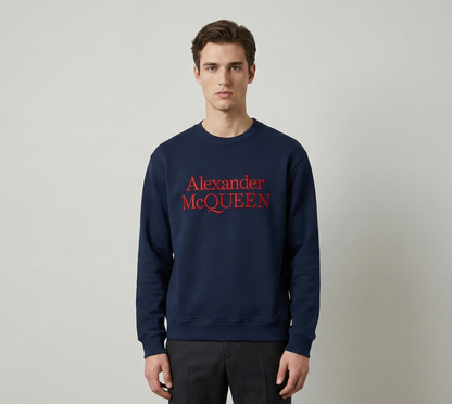 Alexander McQueen Navy Blue