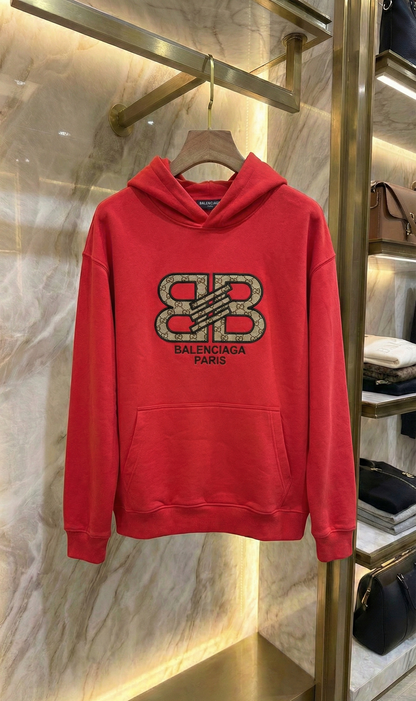 Balenciaga Red Hoodie