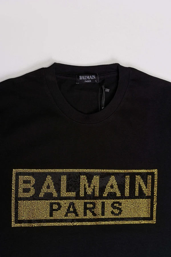 Balmian T-shirt Black Last Piece Large