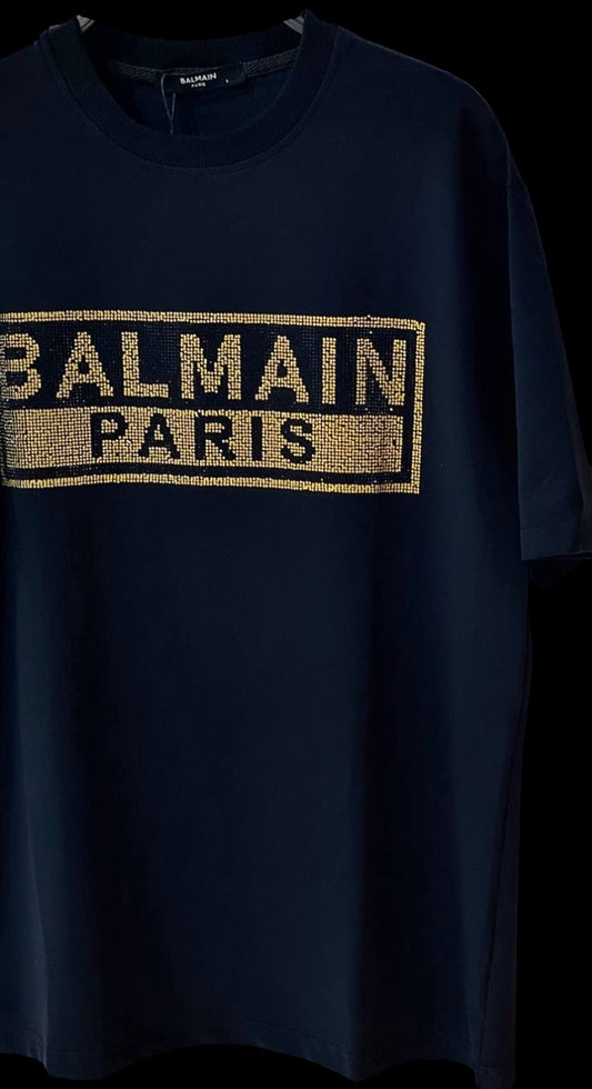 Balmian T-shirt Black Last Piece Large