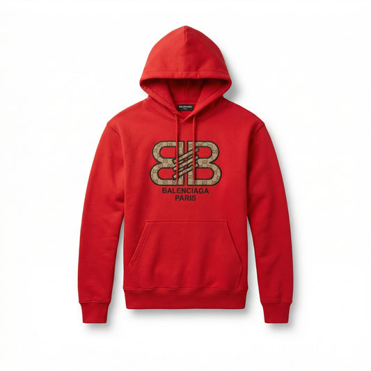 Balenciaga Red Hoodie