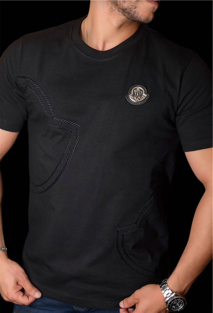 Moncler T-shirt "Black