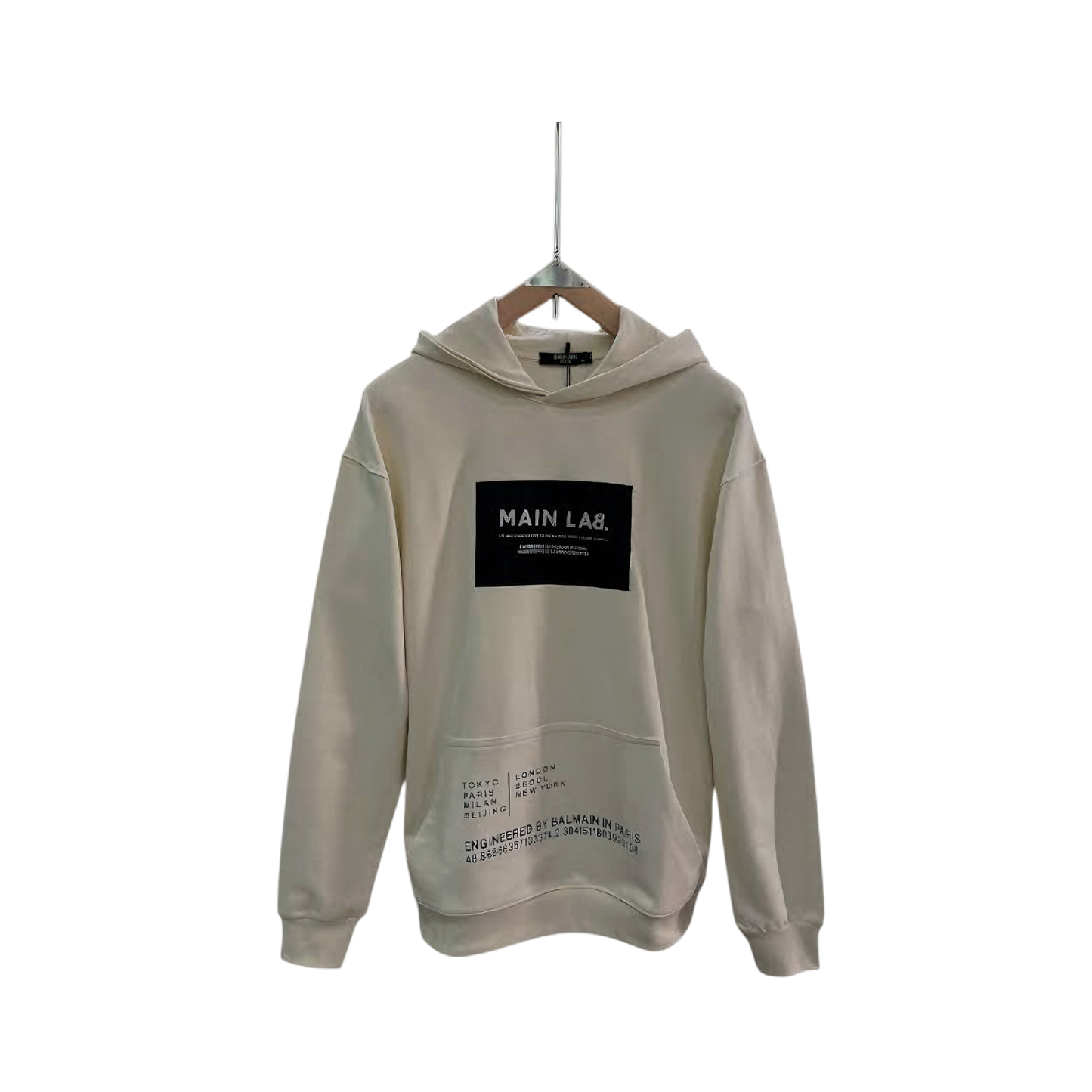BALMAIN HOODIE “WHITE”