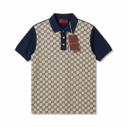 Monogram Polo Shirt – Premium Statement Piece