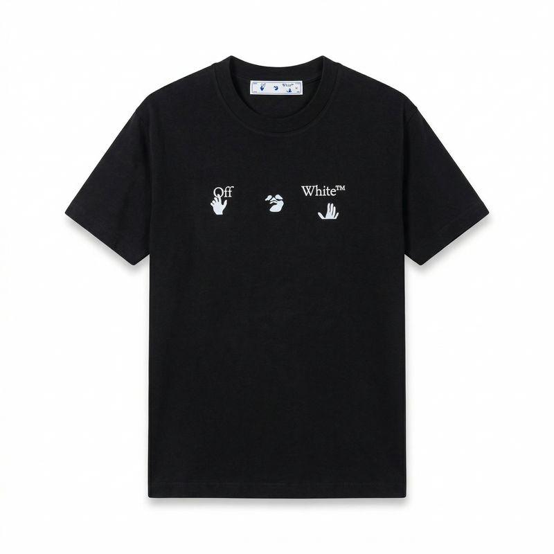 Off white T-shirt "black"