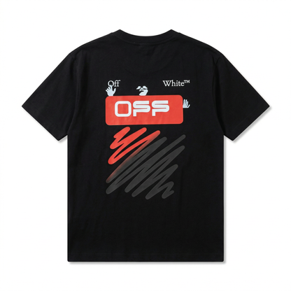 Off white T-shirt "black"